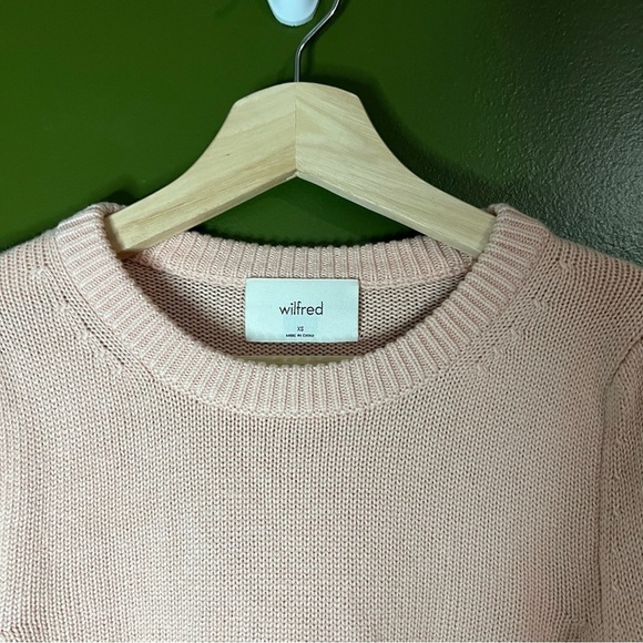 ARITZIA Wilfred seabrook sweater in coral blush size xsmall - Picture 8 of 8